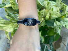 Load image into Gallery viewer, Adjustable Handcrafted Sports Logo Threaded Bracelet - Made in Mexico