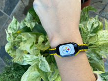 Load image into Gallery viewer, Adjustable Handcrafted Sports Logo Threaded Bracelet - Made in Mexico