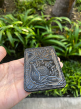 Load image into Gallery viewer, Iphone Mexican Divina Leather Mag Safe Wallet - Black