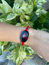 Load image into Gallery viewer, Adjustable Handcrafted Sports Logo Threaded Bracelet - Made in Mexico