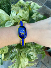 Load image into Gallery viewer, Adjustable Handcrafted Sports Logo Threaded Bracelet - Made in Mexico