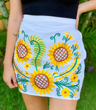 Load image into Gallery viewer, Diosa Floral Mexican Mini Skirt